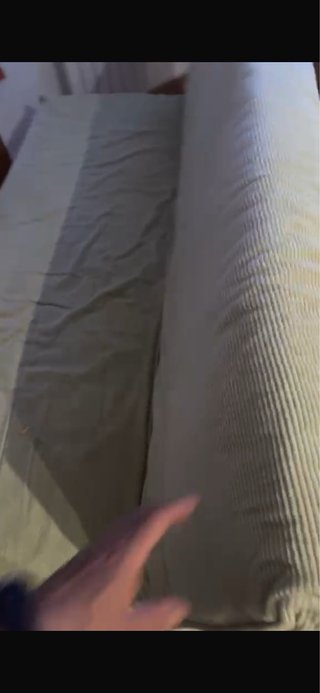 Sofá cama Ikea beige tela