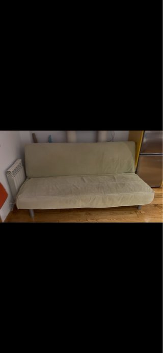 Sofá cama Ikea beige tela