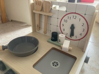 Cocina de madera para niños