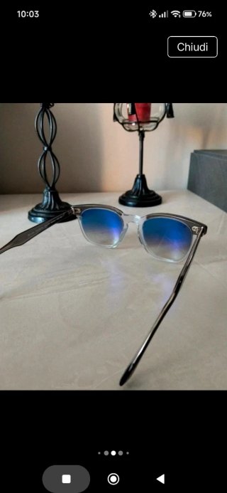 Ray-Ban Occhiali da Sole Blu/Grigi