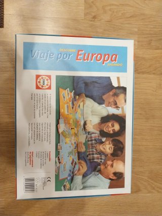 Viaje por Europa Educa Juego de Mesa