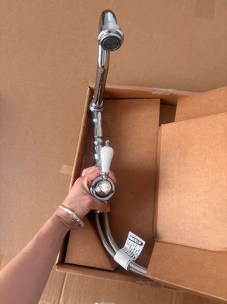 Grifo de cocina IKEA GLITTRAN cromado