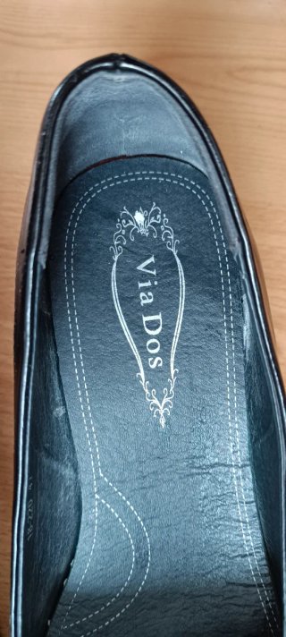 Zapatos de tacón negros talla 41