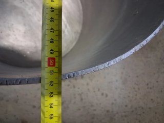Olla grande aluminio 50L con tapa