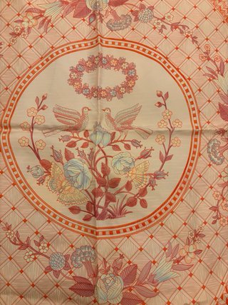 Foulard Hermes Uccelli e Fiori