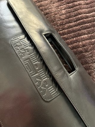 Vintage Italian Maxi Clutch Statement Bag