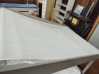 Cama Cabaña Blanca con Colchón
