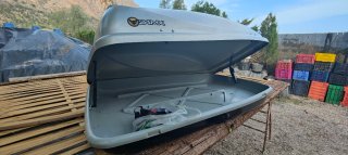 Cofre de techo  100 l Tule plateado