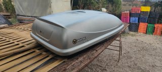 Cofre de techo  100 l Tule plateado