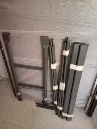 Litera Ikea Tuffing 90x200cm Gris
