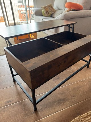 Mesa de centro estilo Industrial