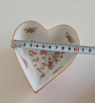 Portagioie a cuore Bavaria Rose