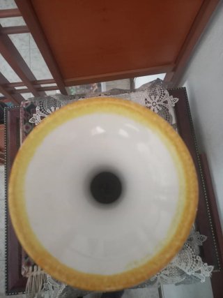 Vaso Ceramica Deruta Gialletti Giulio