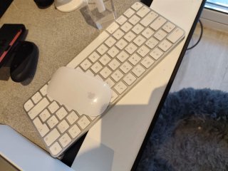 Teclado Apple Magic Plata/Blanco