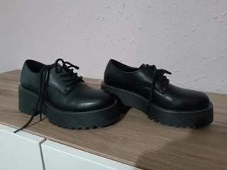 Botines mujer piel negros