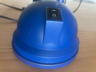 Lámpara Escritorio Ikea Azul