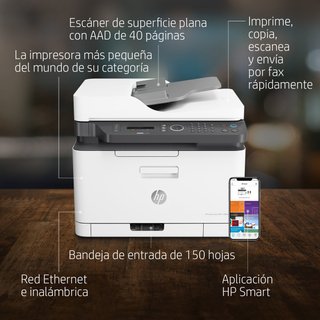 Impresora HP Color Laser MFP 179fnw