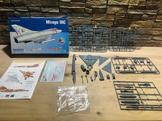 Maqueta Mirage IIIC Weekend Eduard