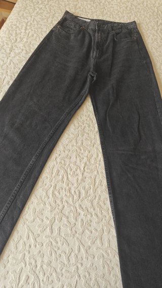 Pantalón vaquero Zara negro T.38
