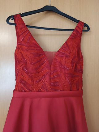 Vestido de fiesta largo rojo Murcia