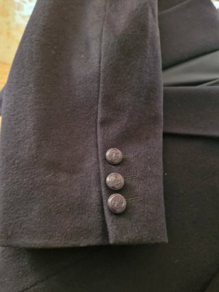 Americana Milano hombre 100% Cachemira azul marino