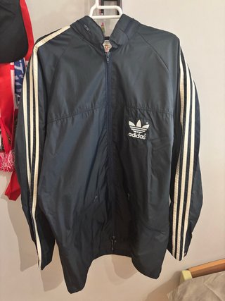 Chubasquero Adidas Vintage Azul
