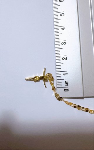 Collana con cristo senza croce in oro 18kt 750