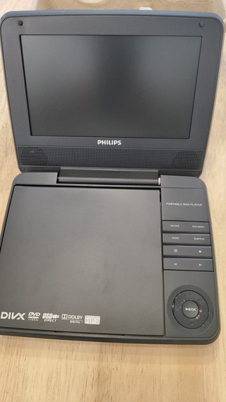 Reproductor DVD Portátil Philips 7 USB