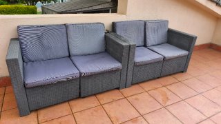 Conjunto de muebles de jardín