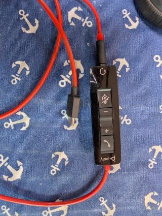 Auriculares Poly C550 USB-C Stereo con Micrófono