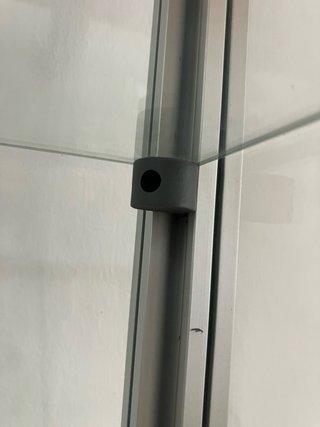 Vitrina expositora 3 estantes con llave