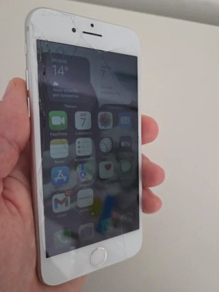 iPhone 8 64GB - Argento (Batteria nuova al 100%)