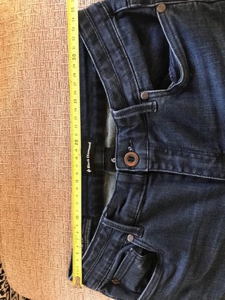 Pantalón tejano escalada mujer Black Diamond azul