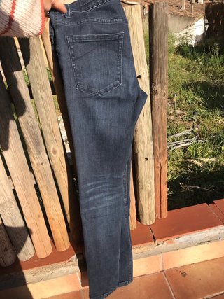 Pantalón tejano escalada mujer Black Diamond azul