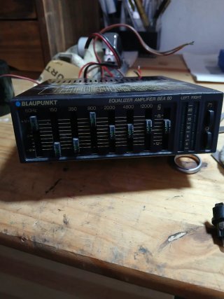 Blaupunkt BEA 80 Ecualizado Amplificadoporche 944