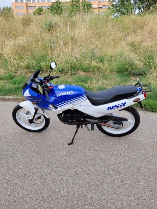 Honda NSR 75  Azul/Blanco