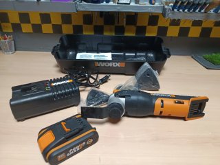 Herramienta multifuncional Worx a batería