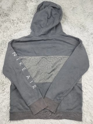 Sudadera Nike Air Gris Media Cremallera