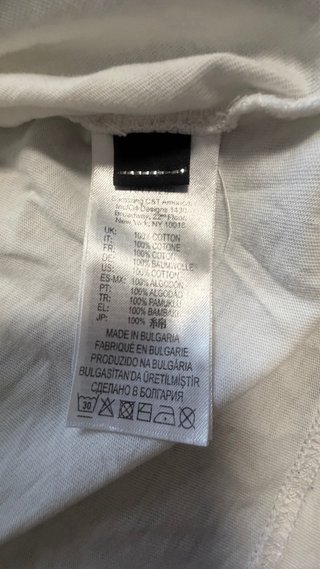 Camiseta Diesel Blanca Denim Division