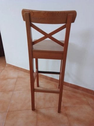 Taburetes estilo Ikea madera