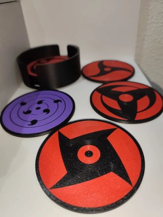 Posavasos Naruto Sharingan