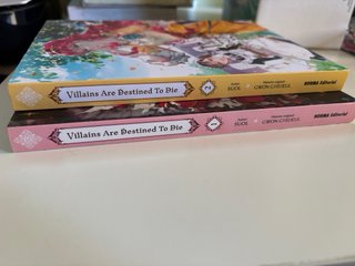 Pack manga Villains Destined to Die+Amor a 3 banda