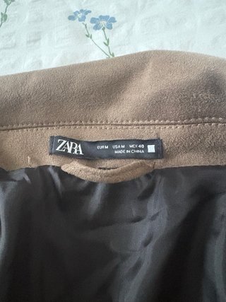 Chaqueta Zara Hombre Marrón
