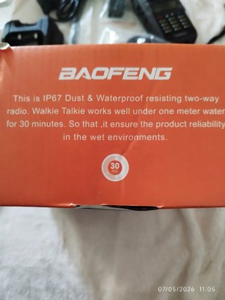 Walkie-talkie Baofeng UV-9R