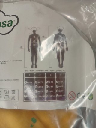 Disfraz de Pollito Talla 2-3 años