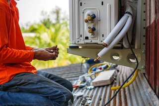 Mantenimiento y carga de gas aire acondicionado