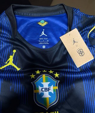 Camiseta Brasil Jordan Mundial 2026
