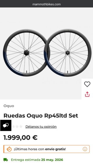 Ruedas Oquo RP45LTD