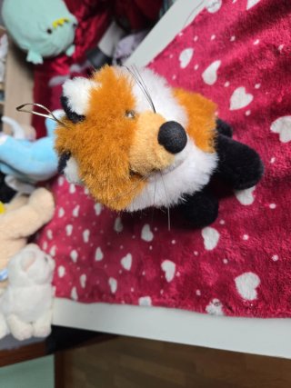 Peluche zorro suave