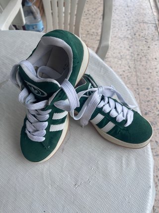 Zapatillas Adidas Campus 00s Verde/Blanco